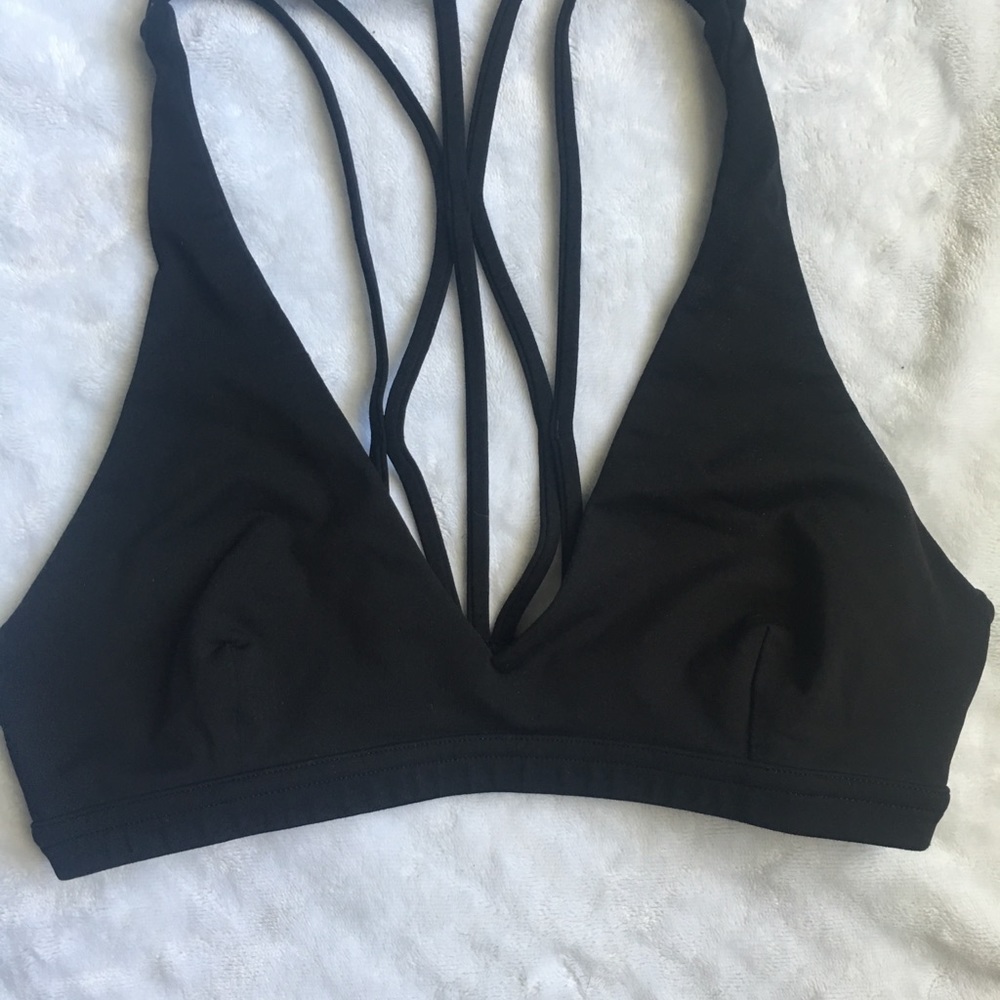 Lululemon bra only worn once! Size 6 , Black.